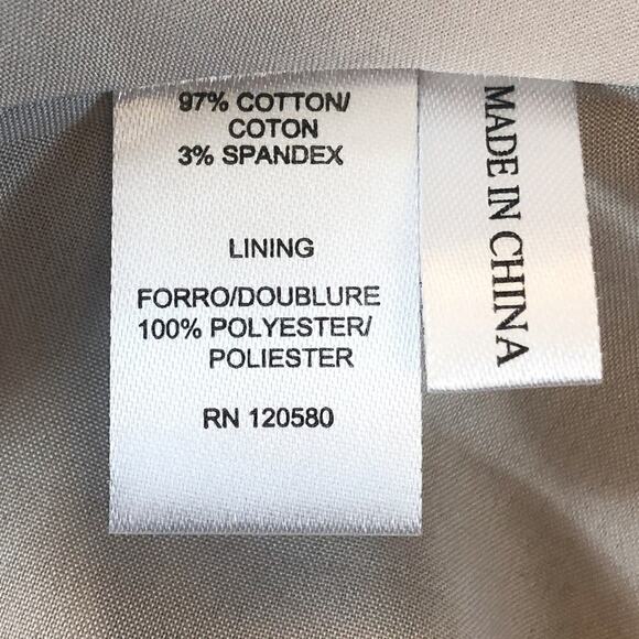 Amanda & Chelsea Cream & Black Stripe Circle Mini Skater Skirt Size 4 - Picture 5 of 6